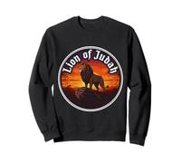 Hebrew Israelite YHWH Lion of Judah Yahweh Rastafarian Art Sweatshirt