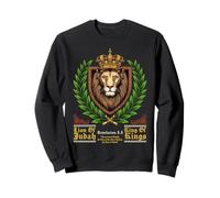 Hebrew Israelite YHWH Lion of Judah Yahweh Rastafarian Art Sweatshirt