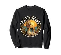 Hebrew Israelite YHWH Lion of Judah Yahweh Rastafarian Art Sweatshirt