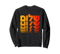 Hebrew Shalom Peace Israel Jewish Faith Defenders Design Sweatshirt