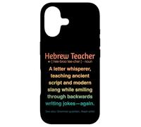 Hebrew Teacher Case for iPhone 17