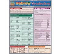 Hebrew Vocabulary (Quick Study Academic)