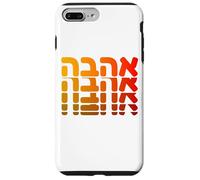 Hebrew Word Ahava Love Israel Jewish Spiritual Art Design Case for iPhone 7 Plus/8 Plus