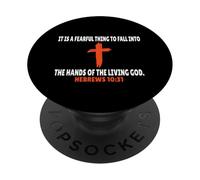 Hebrews 10:31 Bible Verses Scripture PopSockets Adhesive PopGrip