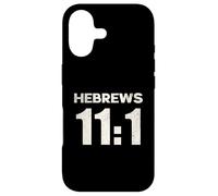 Hebrews 11:1 Faith Assurance Hope Scripture Case for iPhone 17