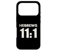 Hebrews 11:1 Faith Assurance Hope Scripture Case for iPhone 17 Pro
