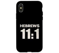 Hebrews 11:1 Faith Assurance Hope Scripture Case for iPhone X/XS