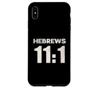 Hebrews 11:1 Faith Assurance Hope Scripture Case for iPhone XS Max