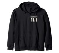 Hebrews 11:1 Faith Assurance Hope Scripture Zip Hoodie