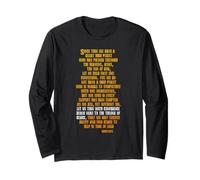 Hebrews 4: 14-16 Scripture Verse, Bible Quote Long Sleeve T-Shirt
