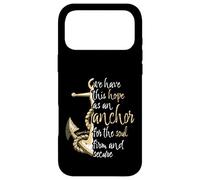 Hebrews 6:19 Bible Verse We Have This Hope as an Anchor Case for iPhone 17 Pro Max