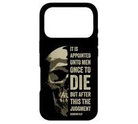 Hebrews 9:27 Gospel Evangelism Bible Verse - The Judgment Case for iPhone 17 Pro