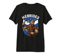 Hebridean Viking Norse Roots Warrior Pride Design Premium T-Shirt