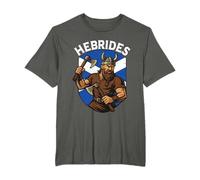 Hebridean Viking Norse Roots Warrior Pride Design T-Shirt