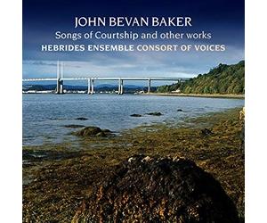 HEBRIDES ENSEMBLE - JOHN BEVAN BAKER SONGS OF COUR - CD - K4z