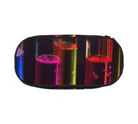 HEBSDFG Chemistry Test Tube Prints Pencil Case Cute Stationery Case Organiser with Pen Slots for School Travel Office Gifts