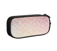 HEBSDFG Glittery Pretty Pattern Print Cute Pencil Case Pouch for Boys Girls - Black High Capacity Travel Pen Bag Organizer Makeup Bag for Student School College Office