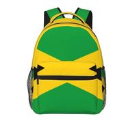 HEBSDFG jamaica flag Prints School Bag Bookbag Lightweight Laptop Backpack Casual Daypack Travel Backpack for Students Boys Girls