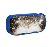 HEBSDFG Magic Book Print Cute Pencil Case Pouch for Boys Girls - Blue High Capacity Travel Pen Bag Organizer Makeup Bag for Student School College Office