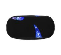 HEBSDFG Orca Killer Whale Prints Pencil Case Cute Stationery Case Organiser with Pen Slots for School Travel Office Gifts