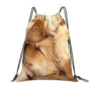 HEBSDFG Puppy Dog Womens Drawstring Gym Bags Mens Sports Backpack Lightweight Beach Tote Reusable Shopping Bag