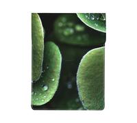 HEBSDFG Sitting green three leaf insect Print 13-inch Laptop Sleeve, Slim Shockproof Insertion Design Leather Laptop Case Bag for Office, School, Travel