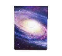 HEBSDFG Spiral galaxy Print 13-inch Laptop Sleeve, Slim Shockproof Insertion Design Leather Laptop Case Bag for Office, School, Travel