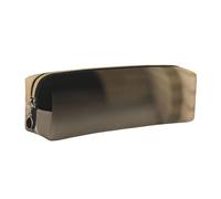 HEBSDFG Squirrel Just Laying Prints Leather Pencil Case & Cosmetic Pouch, Gold Zipper Desk Stationery Organizer Pencil Pouch for School Office Travel Gift