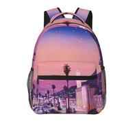 HEBSDFG The Old Hollywood Prints School Bag Bookbag Lightweight Laptop Backpack Casual Daypack Travel Backpack for Students Boys Girls