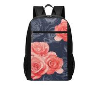 HEBSDFG Watercolor monstera pattern Printed Travel Laptop Backpack for Men Women, Large Capacity Business Rucksack with Anti-Theft Pockets Daypack for School, Work & Outdoor
