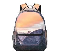HEBSDFG yosemite national park Prints School Bag Bookbag Lightweight Laptop Backpack Casual Daypack Travel Backpack for Students Boys Girls