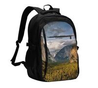 HEBSDFG yosemite park Print Laptop Travel Backpack for Mens Womens 13-16 Inch Computer Business Backpacks for School Hiking Work Outdoor