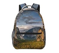 HEBSDFG yosemite park Prints School Bag Bookbag Lightweight Laptop Backpack Casual Daypack Travel Backpack for Students Boys Girls