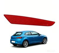 Hebstw Right Rear Bumper Reflector OE 5F0945106F,Red Reflector Replacement fit for Seat Leon MK3 5F Stylance FR Cupra 2013-2019 Hatchback & ST Estate,Exclude Leon 1P, Golf 7, Ibiza