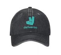 HEBUOUI Baseball Cap Unisex Breathable Deliveroo Takeaway Funny Baseball Cap Cotton Hats Adjustable Hat Fashion Casual Cap Truck Driver Hat Outdoor Gift