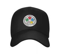 HEBUOUI Baseball Cap Unisex Breathable IJF International Judo Federation Funny Baseball Men Polyester Hats Adjustable Hat Fashion Casual Cap Truck Driver Hat Outdoor Gift