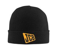 HEBUOUI Men's Bean Hat for Winter Warmth JCB Excavators Tools Knit Hat Beanie Winter Hats Warm Acrylic Casual Caps Men Women Gifts Gift