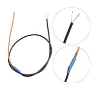 Hebupoe Acoustic Guitar Saddle Piezo Bridge Pickup Soft with 2.5 Jack