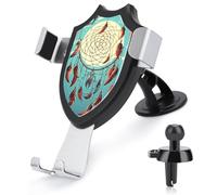 HEBVNJF Car Phone Holder Universal Catch Dream Net Car Phone Mount for Car Dashboard Windshield Air Vent