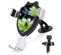 HEBVNJF Car Phone Holder Universal Dragonfly Flies Over Car Phone Mount for Car Dashboard Windshield Air Vent