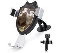 HEBVNJF Car Phone Holder Universal Sheep and Lambs Car Phone Mount for Car Dashboard Windshield Air Vent