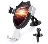 HEBVNJF Car Phone Holder Universal Sun Sunrise Cloud Car Phone Mount for Car Dashboard Windshield Air Vent