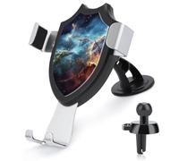 HEBVNJF Car Phone Holder Universal Universe Galaxy Space Car Phone Mount for Car Dashboard Windshield Air Vent