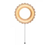 HEBXMF 7W LED Warm Light Single Head Wall Light, Nordic Industrial Style Wall Lamp, Personality Yellow Travertine Wall Sconce, Bedroom Living Room Balcony Decoration Light Fixtures