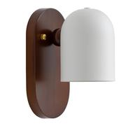 HEBXMF E26 Light Source Wood Iron Wall Light, Flush Mount Minimalist Wall Lamp, Nordic Industrial Style Wall Sconce, Bedroom Living Room Hotel Decoration Lighting Fixtures