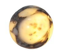 HEBXMF Minimalist Round Wall Sconce, Modern Industrial Style Marble Wall Lamp, LED Light Source Single Head Wall Light, Hallway Living Room Dining Room Decoration Lighting Fixtures