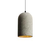 HEBXMF Retro Industrial Style Cement Pendant Lamp, Creative Cylindrical Concrete Chandelier, E27 Screw Ceiling Hanging Light, Living Room Dining Room Bar Decoration Lights Fixtures