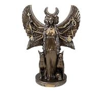 Hecate Hekate Triple Goddess of Magic Night Moon Greek Sculpture Statue Bronze Effect
