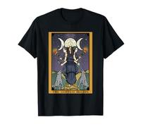 Hecate Triple Moon Goddess Witch Hekate Wheel Tarot Card T-Shirt