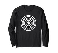 Hecate Wheel Goddess Pagan Hekate Symbol Pagan Wicca Symbol Long Sleeve T-Shirt